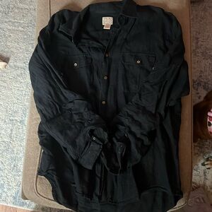 Lightly worn mens linen shirt